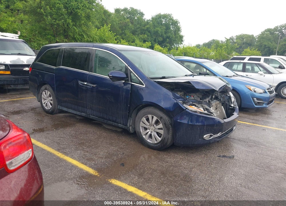 2015 HONDA ODYSSEY EX-L VIN: 5FNRL5H68FB123365