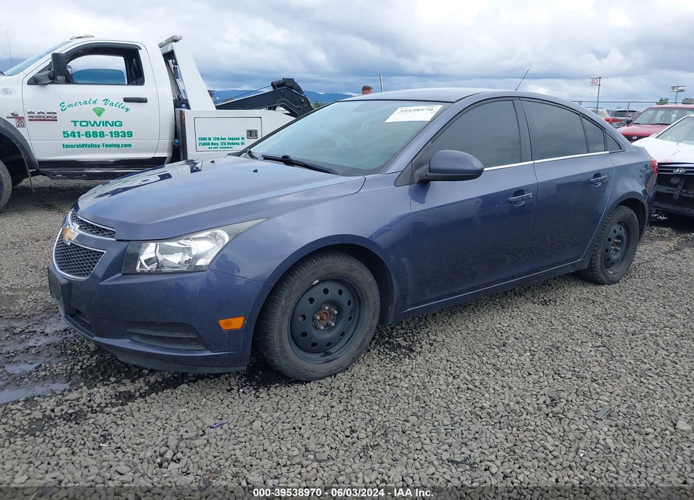 2014 CHEVROLET CRUZE LT VIN: 1G1PK5SB3E7162300