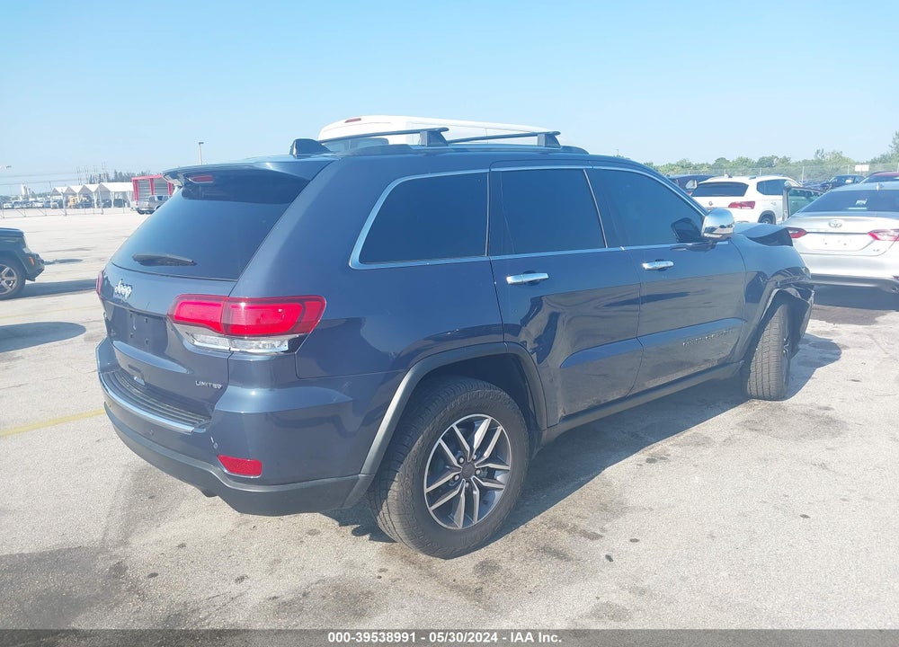 2021 JEEP GRAND CHEROKEE LIMITED 4X2 VIN: 1C4RJEBG8MC597060