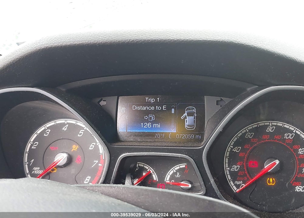 2013 FORD FOCUS ST VIN: 1FADP3L96DL126110