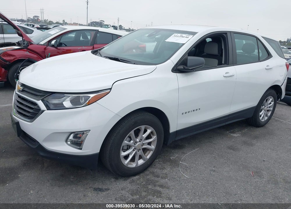 2021 CHEVROLET EQUINOX FWD LS VIN: 3GNAXHEV1MS118888