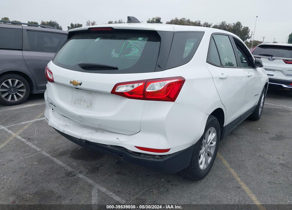 2021 CHEVROLET EQUINOX FWD LS VIN: 3GNAXHEV1MS118888