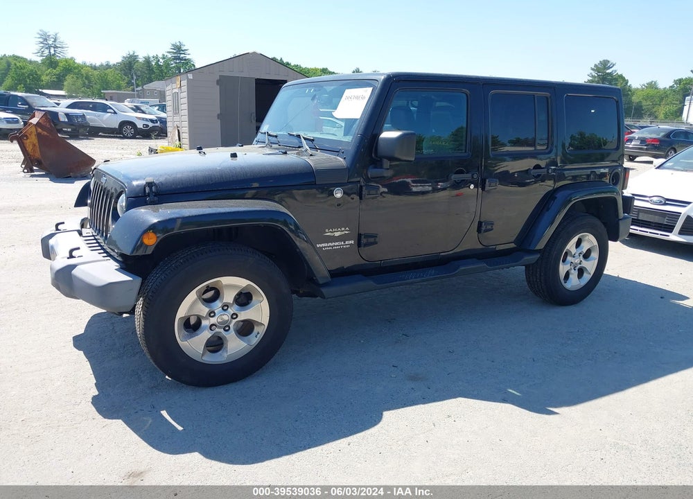 2015 JEEP WRANGLER UNLIMITED SAHARA VIN: 1C4HJWEG2FL695131