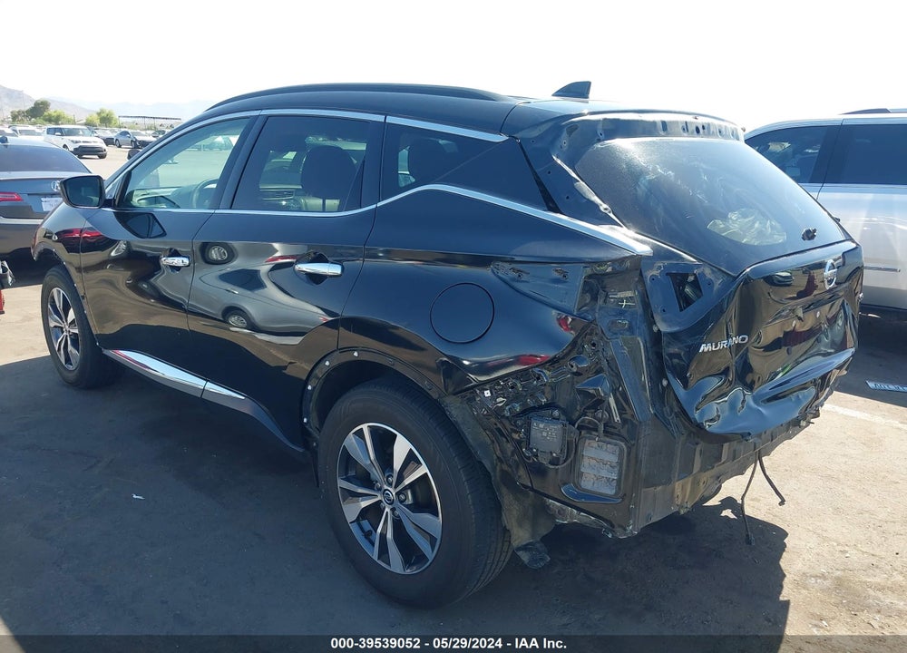 2021 NISSAN MURANO SV FWD VIN: 5N1AZ2BJ5MC129038