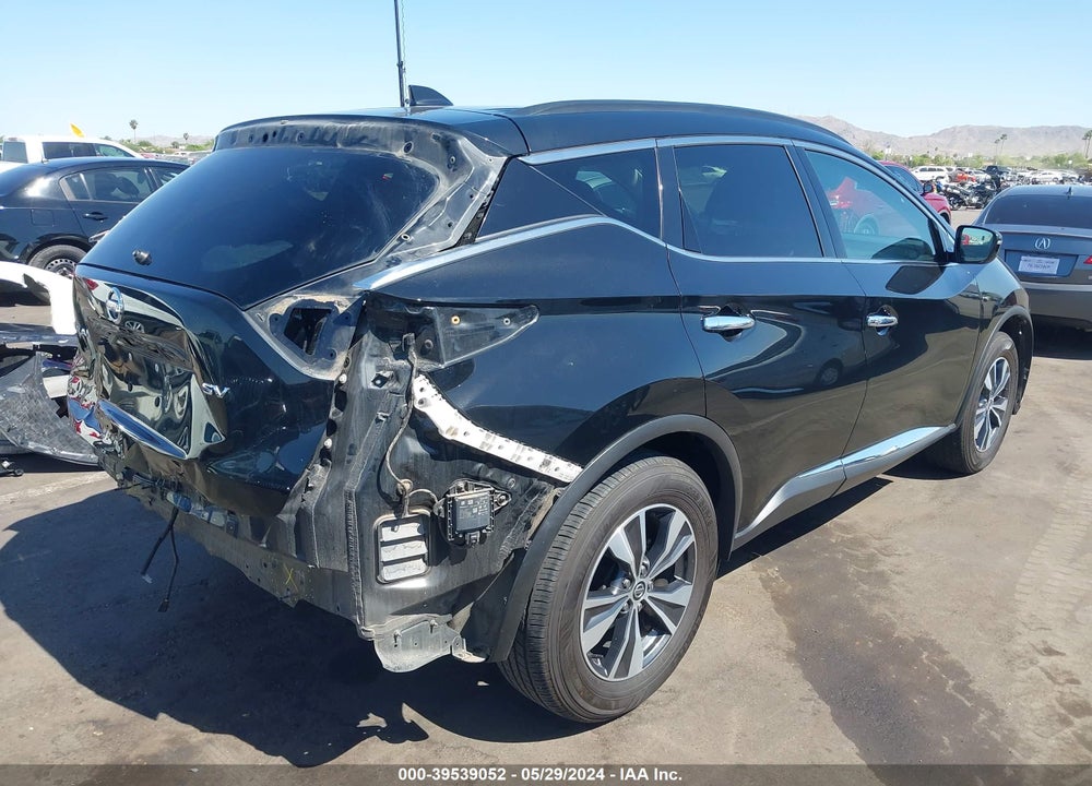 2021 NISSAN MURANO SV FWD VIN: 5N1AZ2BJ5MC129038