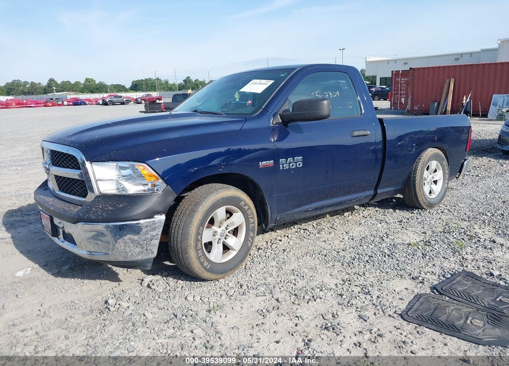 2016 RAM 1500 TRADESMAN VIN: 3C6JR6AT7GG128643