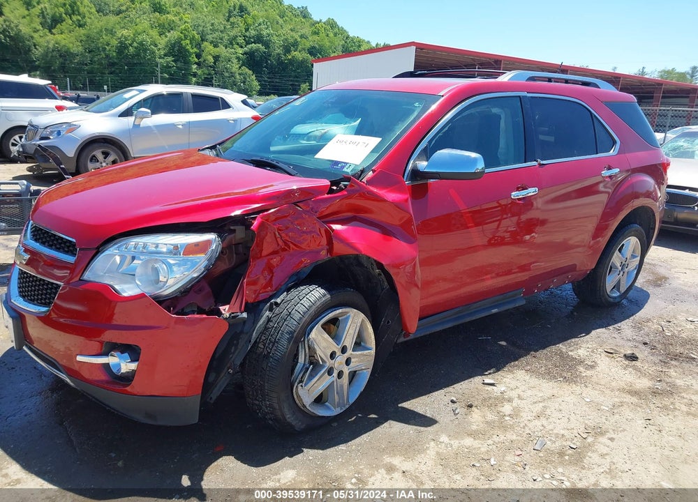 2015 CHEVROLET EQUINOX LTZ VIN: 2GNFLHEK9F6134393