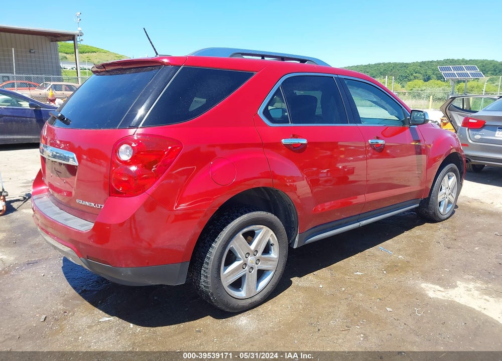 2015 CHEVROLET EQUINOX LTZ VIN: 2GNFLHEK9F6134393