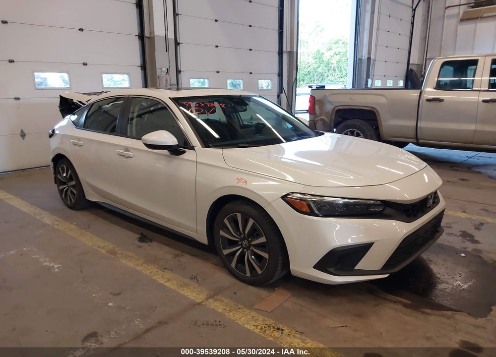 2022 HONDA CIVIC EX-L VIN: 19XFL1H75NE005928