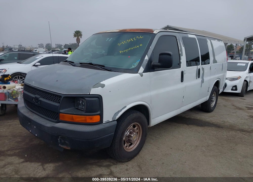 2007 CHEVROLET EXPRESS WORK VAN VIN: 1GCGG25V971203788
