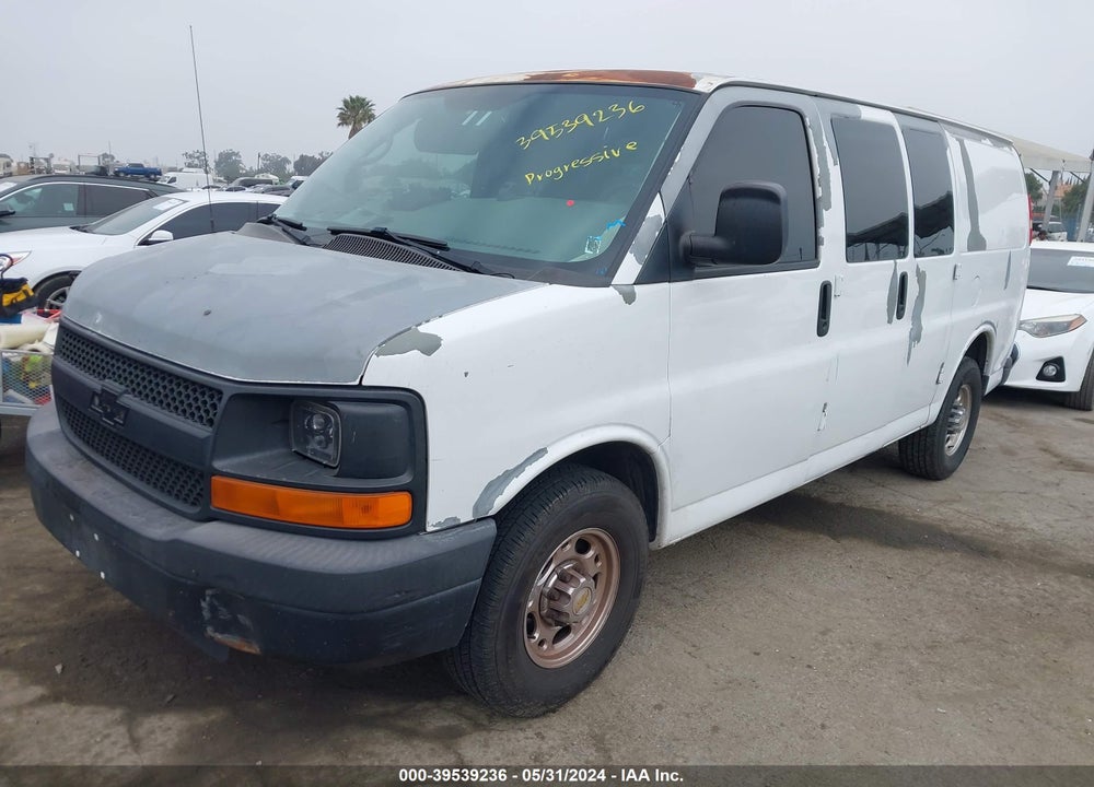2007 CHEVROLET EXPRESS WORK VAN VIN: 1GCGG25V971203788