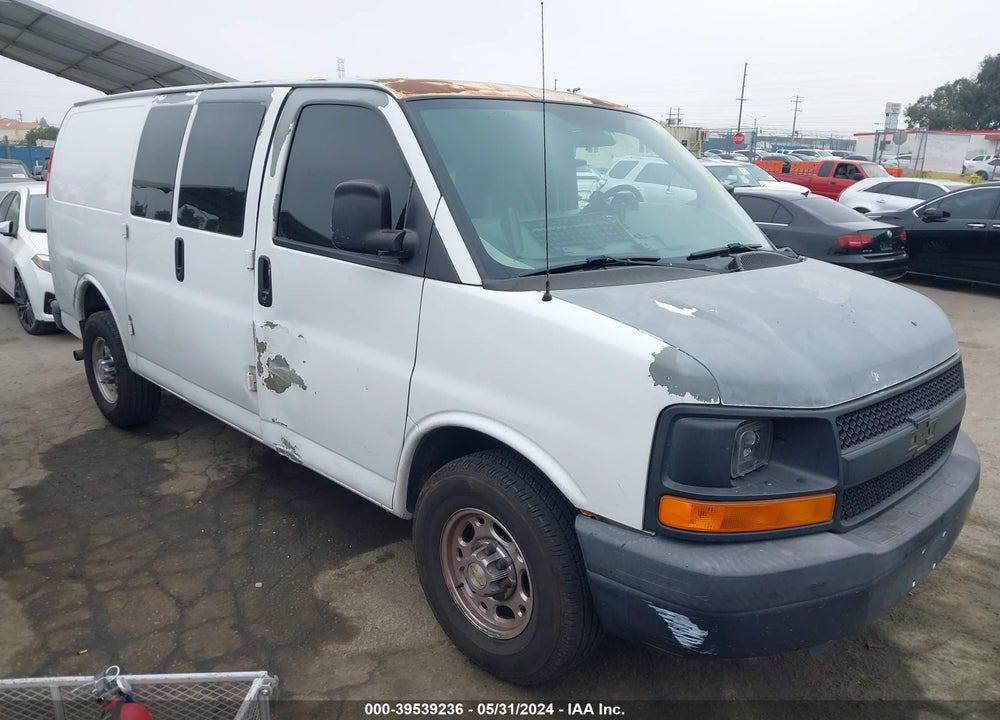 2007 CHEVROLET EXPRESS WORK VAN VIN: 1GCGG25V971203788