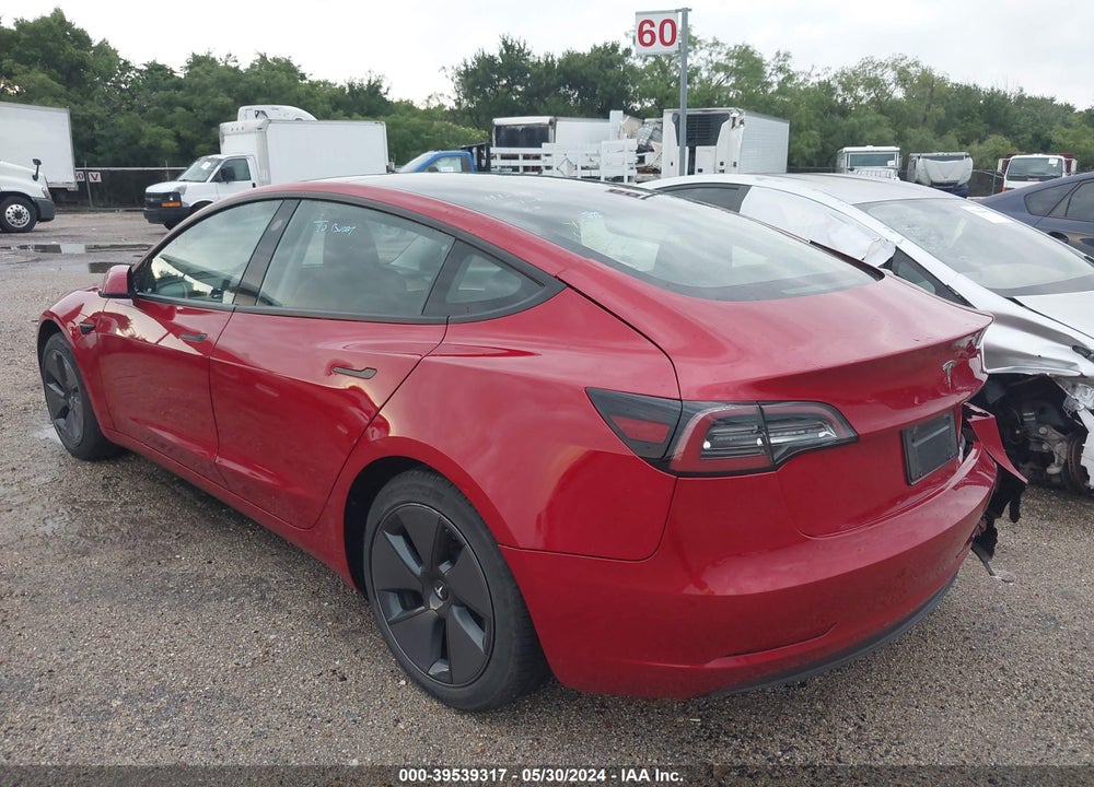 2023 TESLA MODEL 3 REAR-WHEEL DRIVE VIN: 5YJ3E1EAXPF434038
