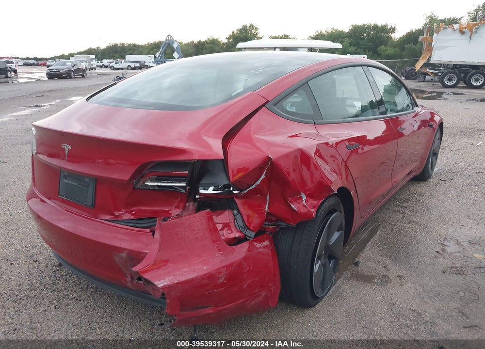 2023 TESLA MODEL 3 REAR-WHEEL DRIVE VIN: 5YJ3E1EAXPF434038