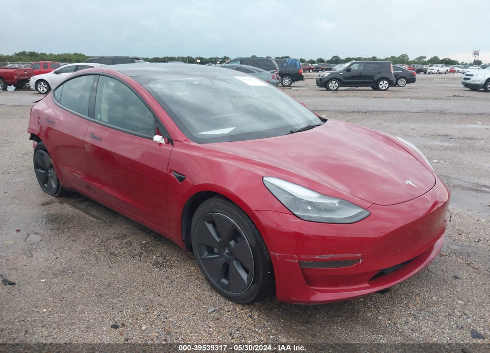 2023 TESLA MODEL 3 REAR-WHEEL DRIVE VIN: 5YJ3E1EAXPF434038