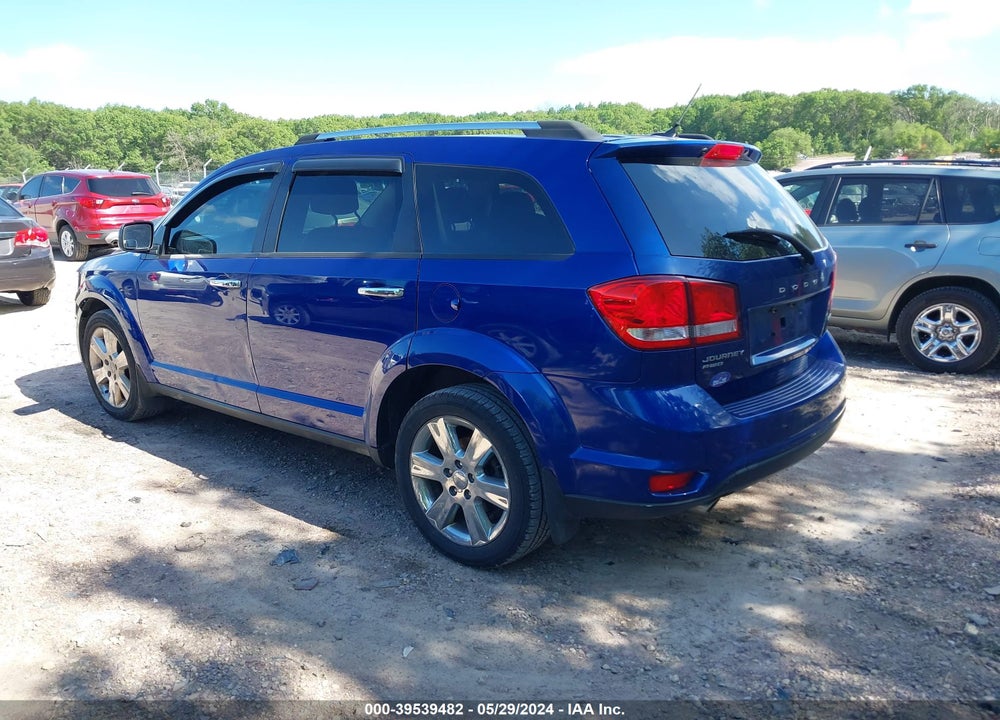 2012 DODGE JOURNEY CREW VIN: 3C4PDDDG3CT230477