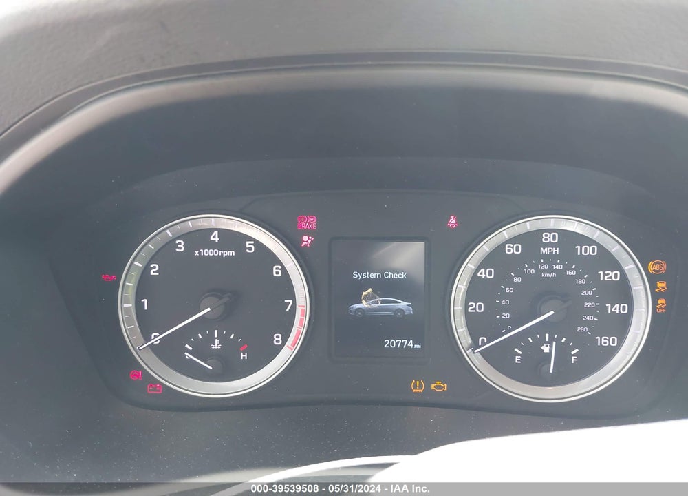 2019 HYUNDAI SONATA SE VIN: 5NPE24AFXKH732037
