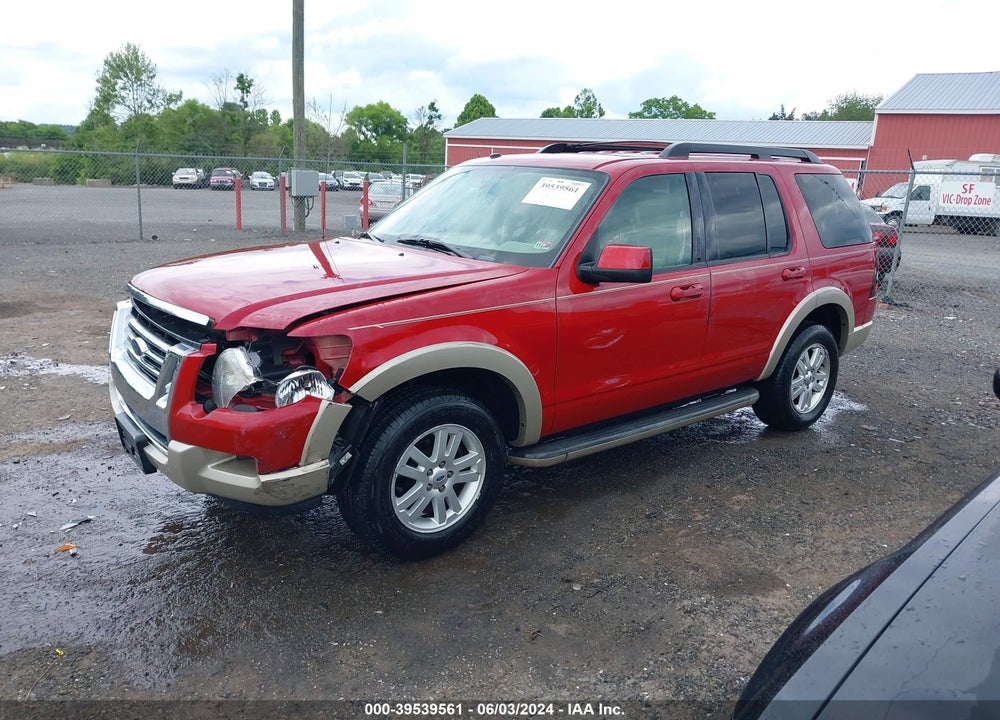2010 FORD EXPLORER EDDIE BAUER VIN: 1FMEU7EE4AUA59761