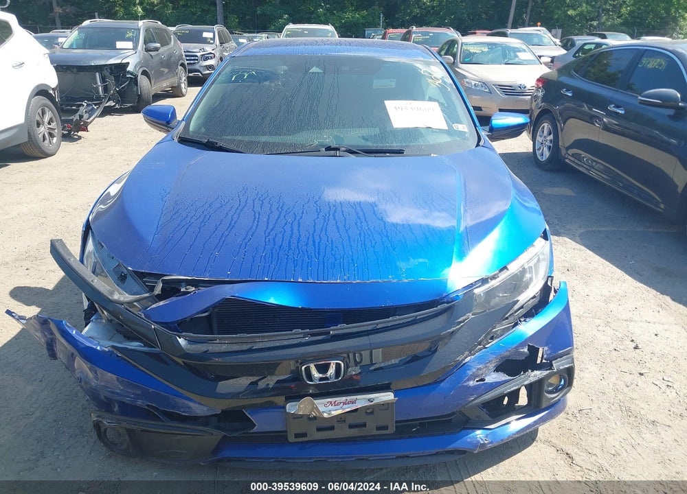 2021 HONDA CIVIC SPORT VIN: 2HGFC2F8XMH527511