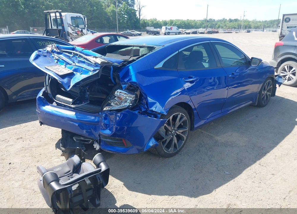 2021 HONDA CIVIC SPORT VIN: 2HGFC2F8XMH527511