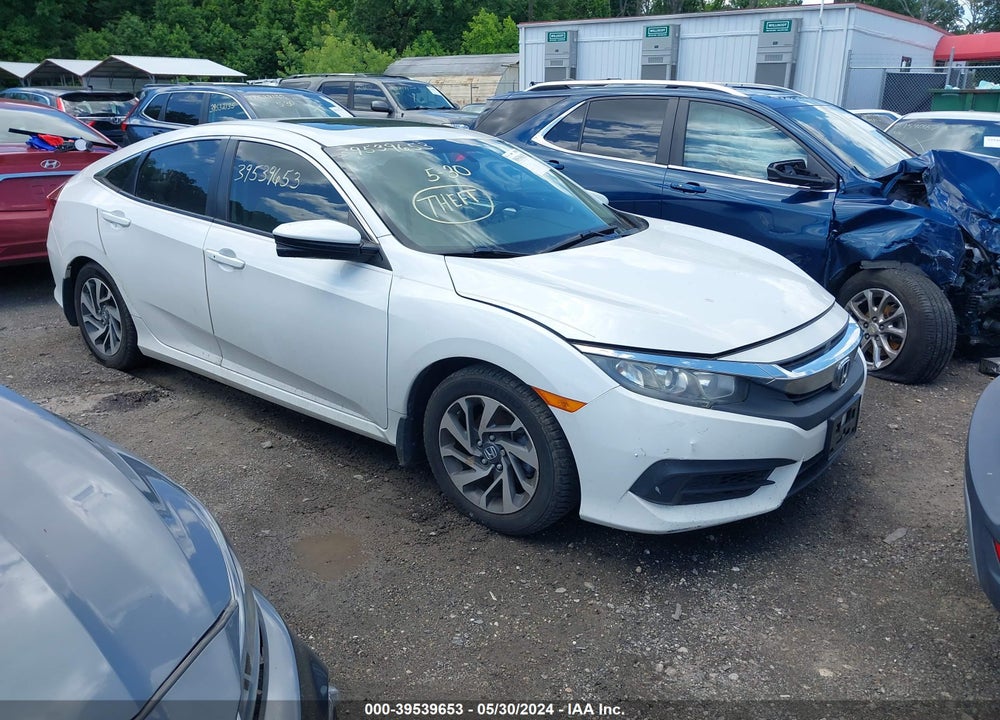 2016 HONDA CIVIC EX VIN: 19XFC2F75GE200102