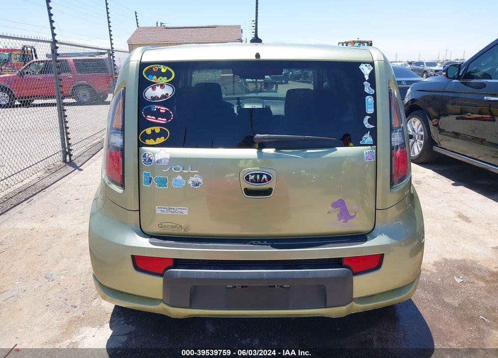 2011 KIA SOUL VIN: KNDJT2A24B7249712