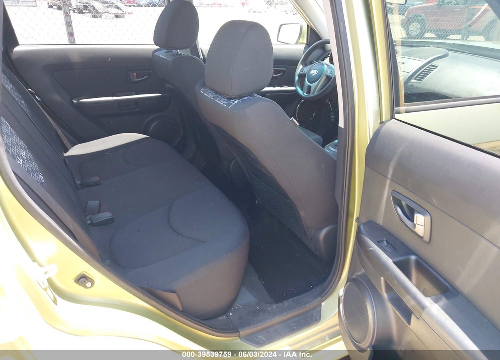 2011 KIA SOUL VIN: KNDJT2A24B7249712