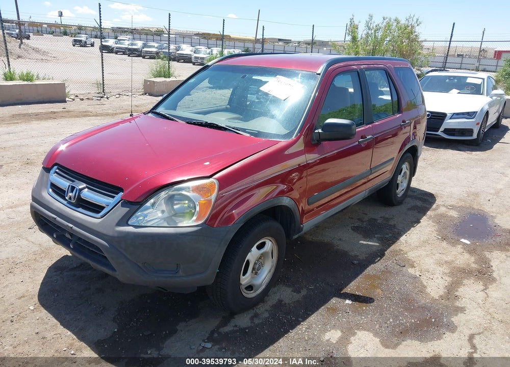 2002 HONDA CR-V LX VIN: JHLRD68482C011287