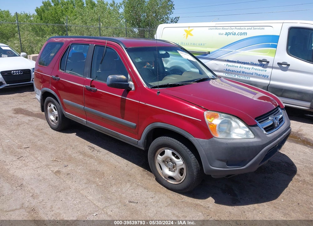 2002 HONDA CR-V LX VIN: JHLRD68482C011287