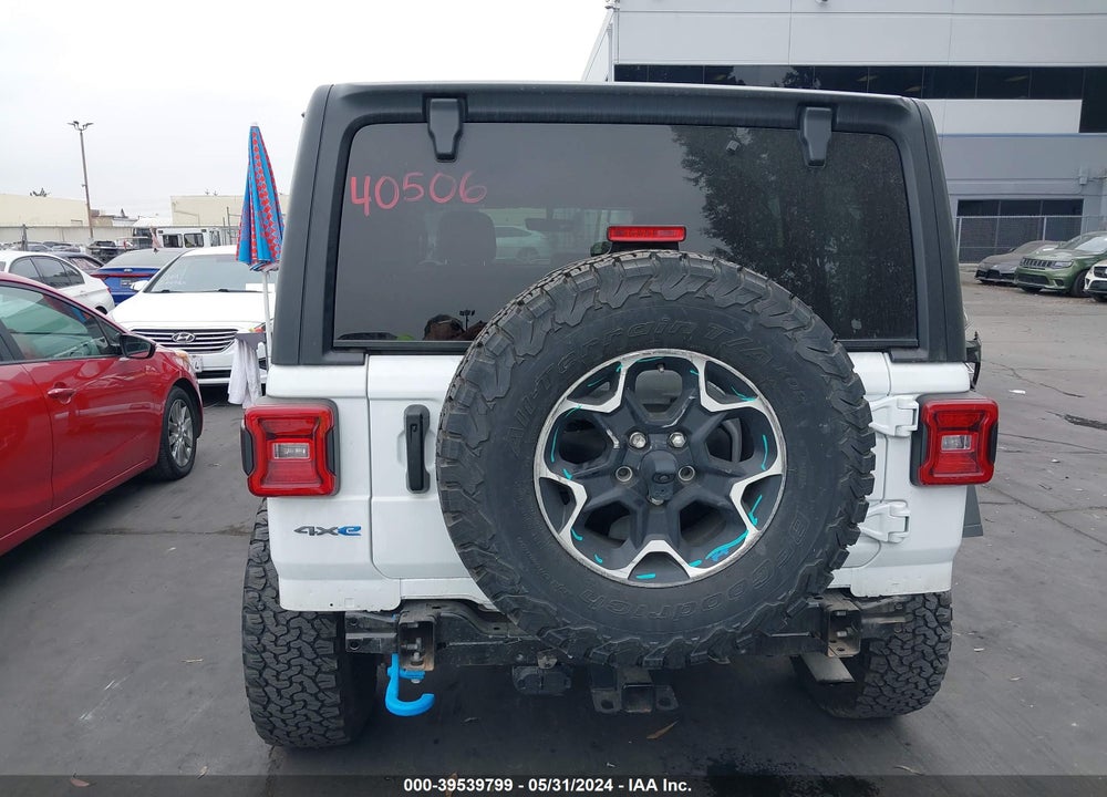2023 JEEP WRANGLER 4XE RUBICON 4X4 VIN: 1C4JJXR68PW516373