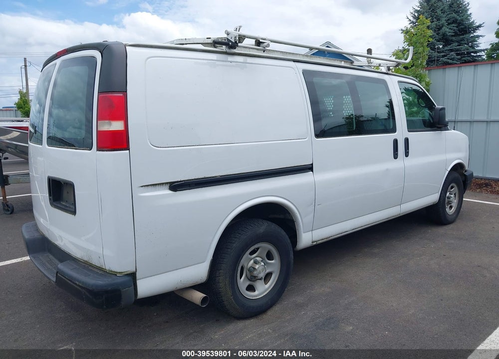 2007 CHEVROLET EXPRESS WORK VAN VIN: 1GCFG15X771172645