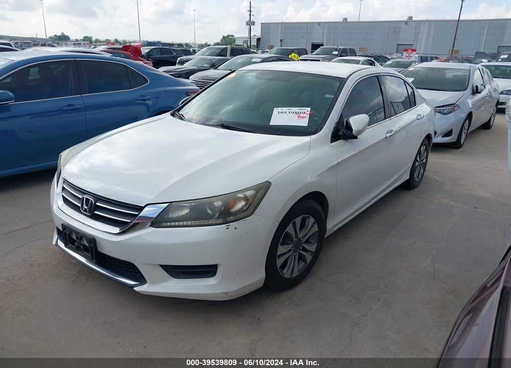 2013 HONDA ACCORD LX VIN: 1HGCR2F31DA230728