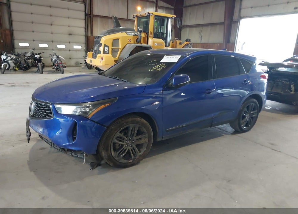 2023 ACURA RDX A-SPEC PACKAGE VIN: 5J8TC2H63PL006426