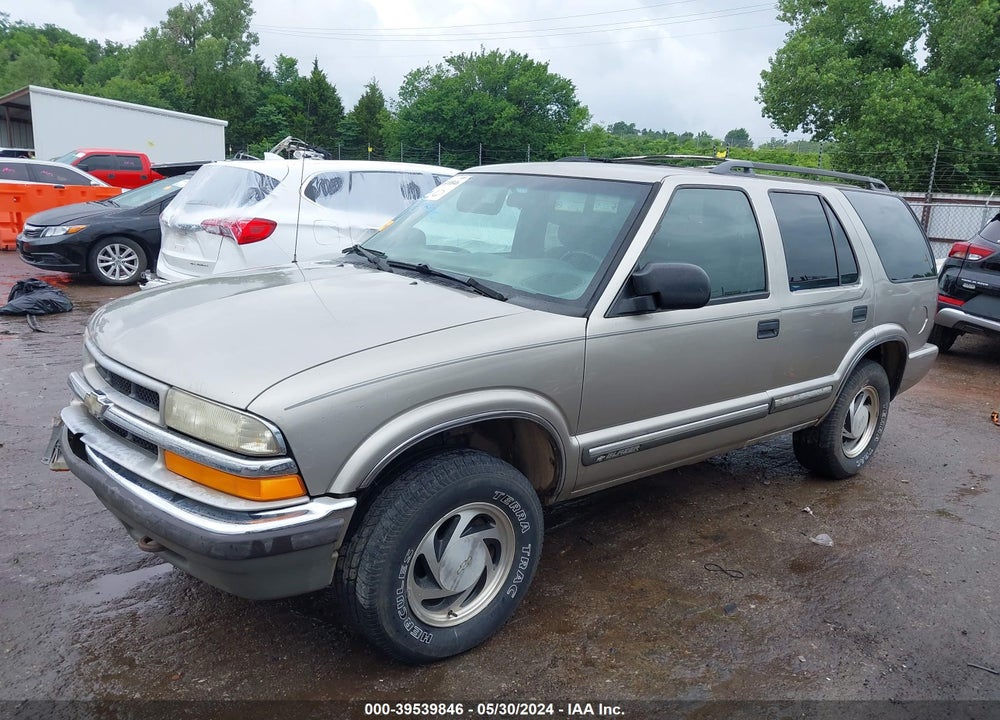 2001 CHEVROLET BLAZER LT VIN: 1GNDT13WX1K195164