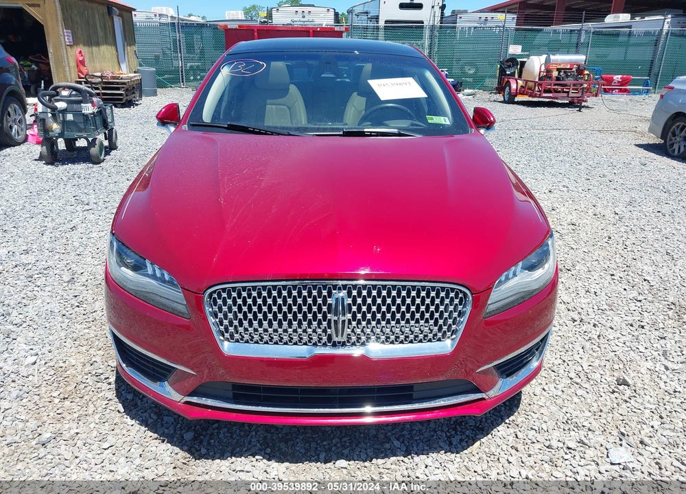 2017 LINCOLN MKZ RESERVE VIN: 3LN6L5F90HR602263