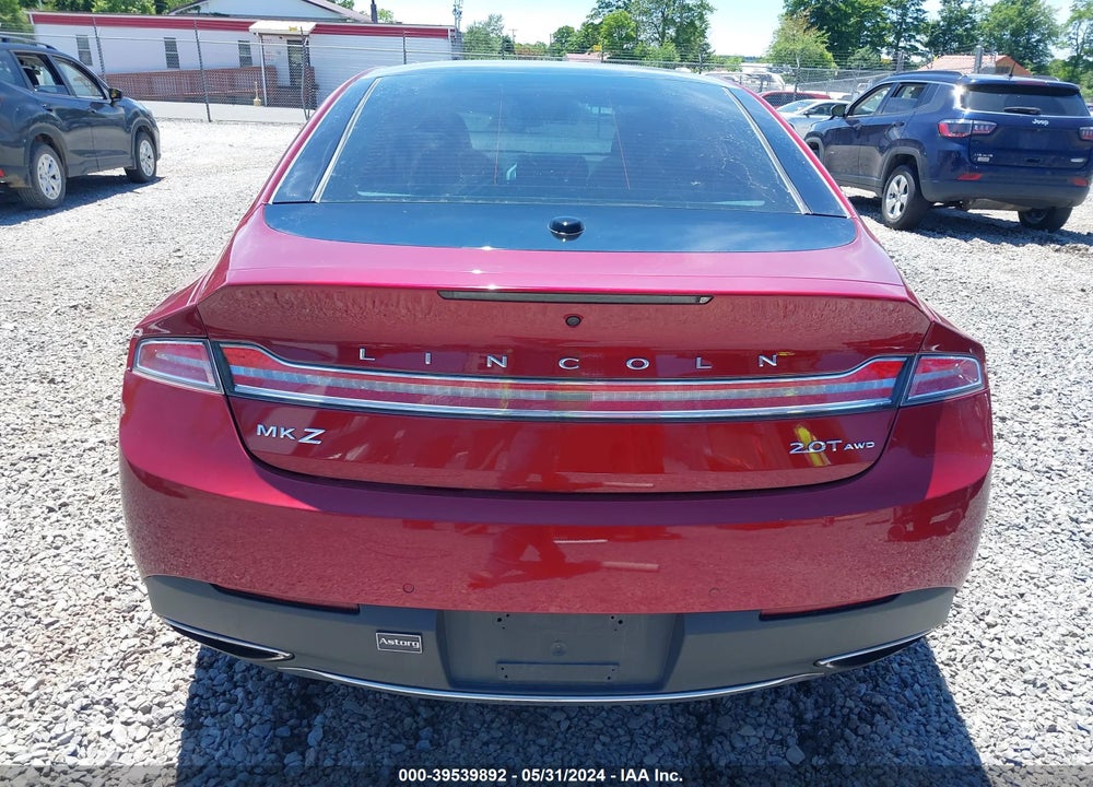 2017 LINCOLN MKZ RESERVE VIN: 3LN6L5F90HR602263