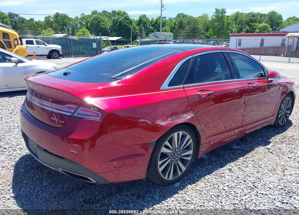 2017 LINCOLN MKZ RESERVE VIN: 3LN6L5F90HR602263