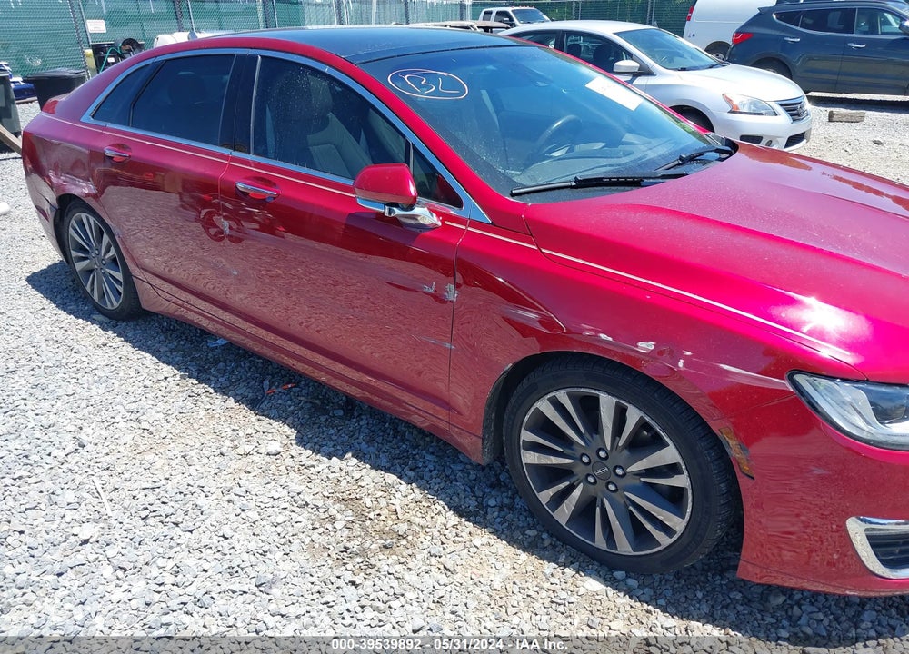 2017 LINCOLN MKZ RESERVE VIN: 3LN6L5F90HR602263