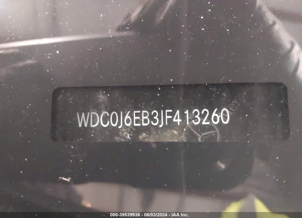 2018 MERCEDES-BENZ AMG GLC 43 COUPE 4MATIC VIN: WDC0J6EB3JF413260