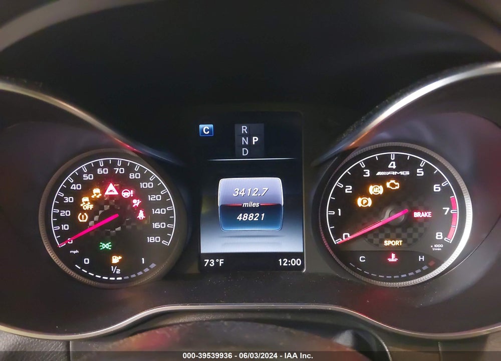 2018 MERCEDES-BENZ AMG GLC 43 COUPE 4MATIC VIN: WDC0J6EB3JF413260