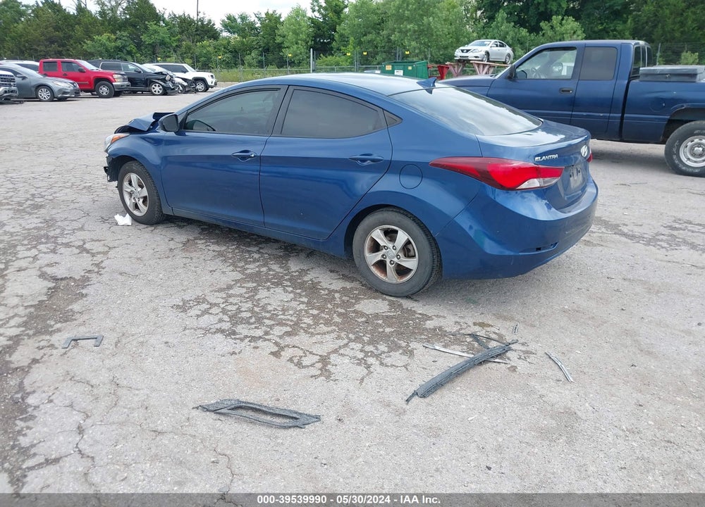 2015 HYUNDAI ELANTRA SE VIN: 5NPDH4AE7FH564915