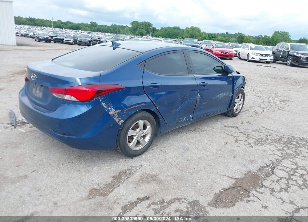 2015 HYUNDAI ELANTRA SE VIN: 5NPDH4AE7FH564915