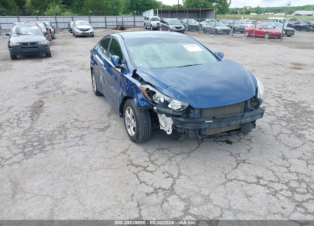 2015 HYUNDAI ELANTRA SE VIN: 5NPDH4AE7FH564915