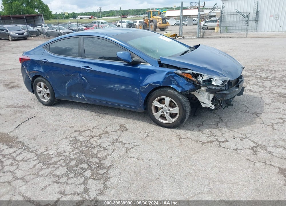 2015 HYUNDAI ELANTRA SE VIN: 5NPDH4AE7FH564915