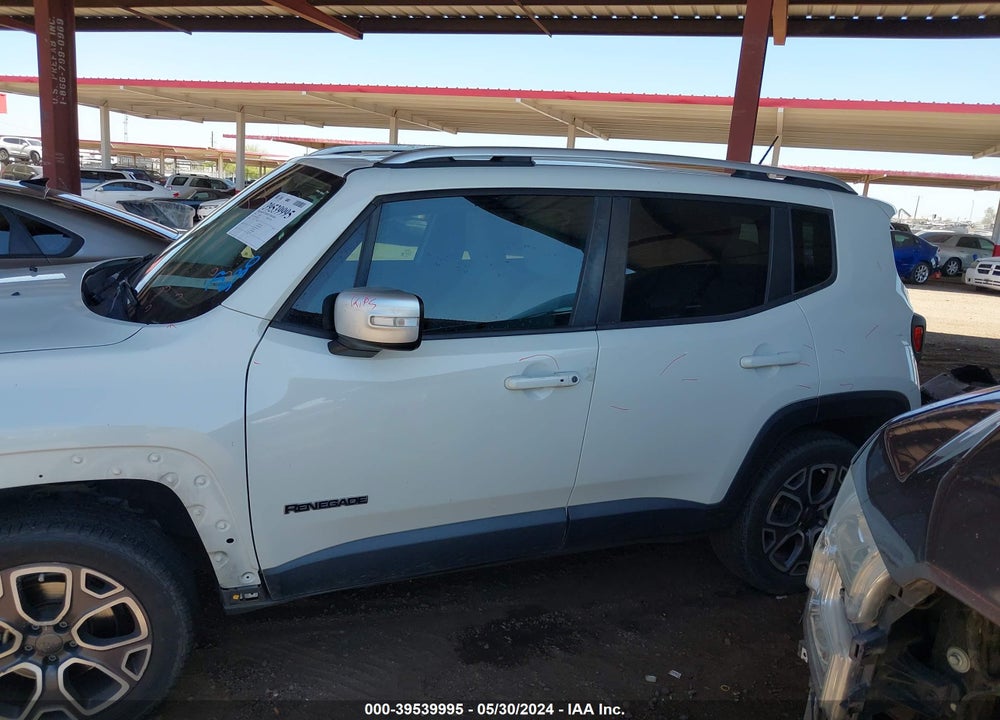 2015 JEEP RENEGADE LIMITED VIN: ZACCJBDT1FPC22043