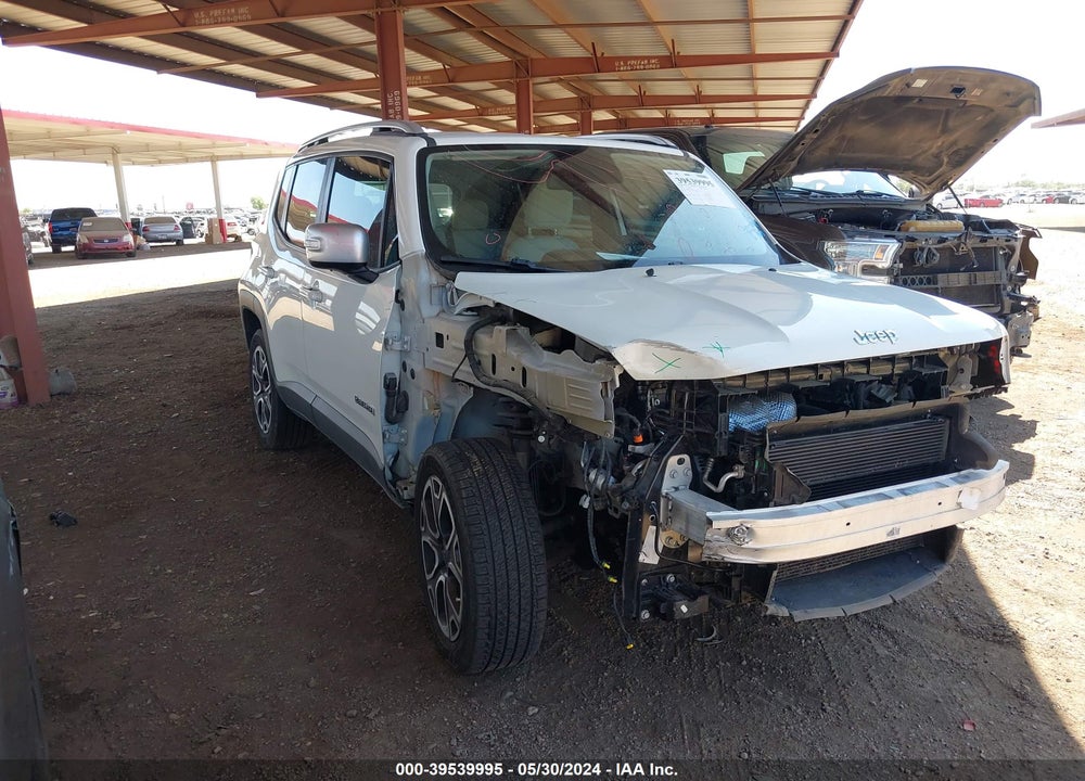 2015 JEEP RENEGADE LIMITED VIN: ZACCJBDT1FPC22043