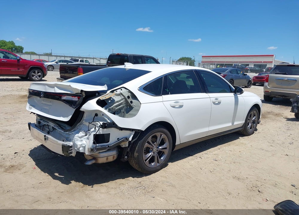 2023 HONDA ACCORD EX VIN: 1HGCY1F30PA027525