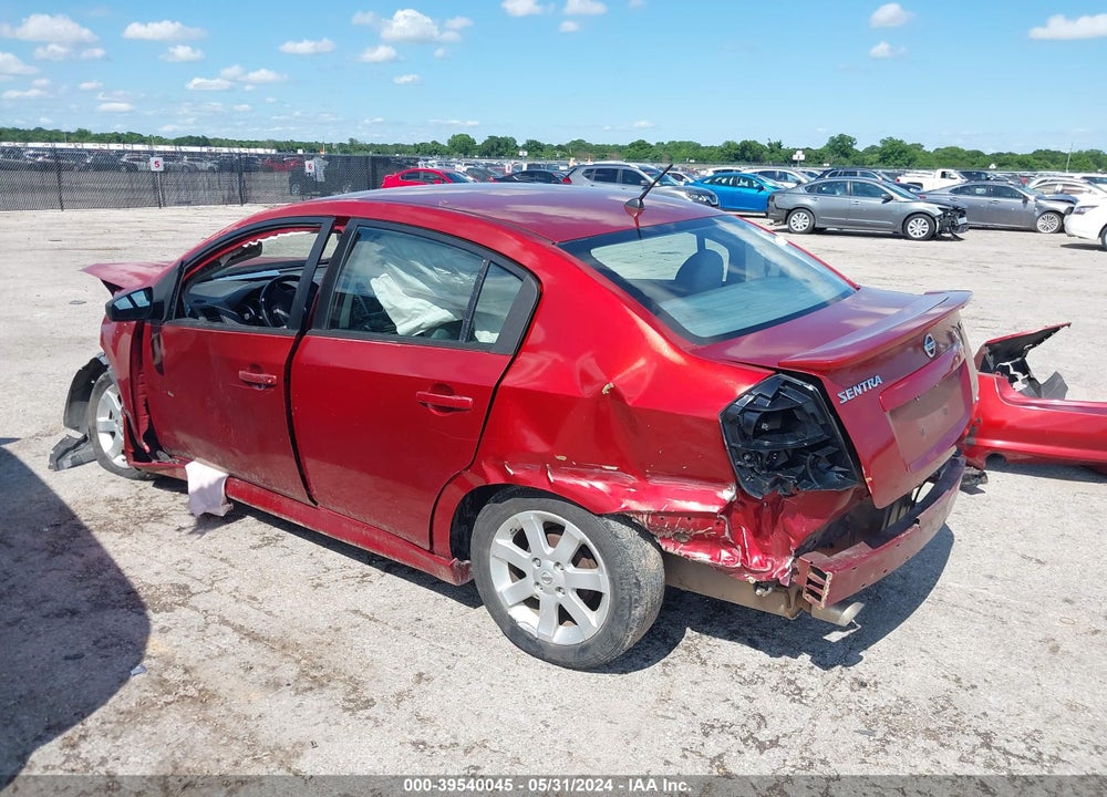 2011 NISSAN SENTRA 2.0SR VIN: 3N1AB6AP1BL664670