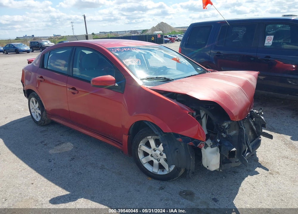 2011 NISSAN SENTRA 2.0SR VIN: 3N1AB6AP1BL664670