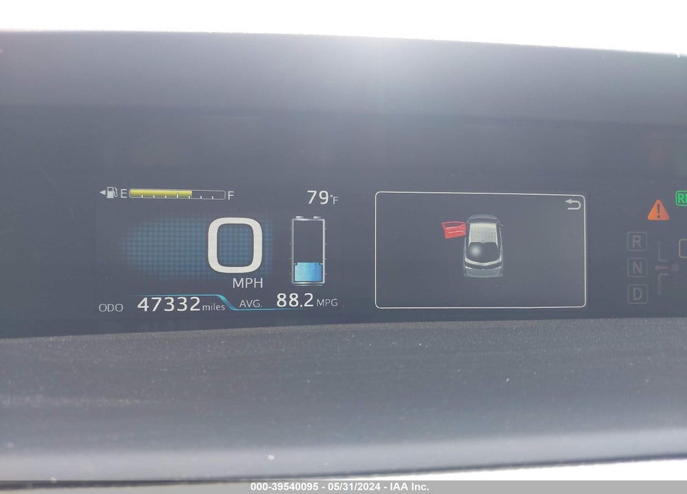 2021 TOYOTA PRIUS PRIME LE VIN: JTDKAMFP5M3186978